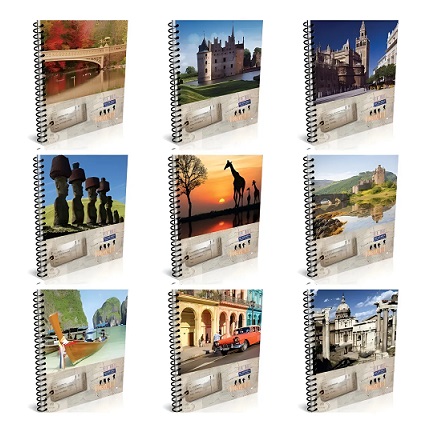 CUADERNOS UNIVERSITARIOS  A4 DE 80 HOJAS RAYADAS